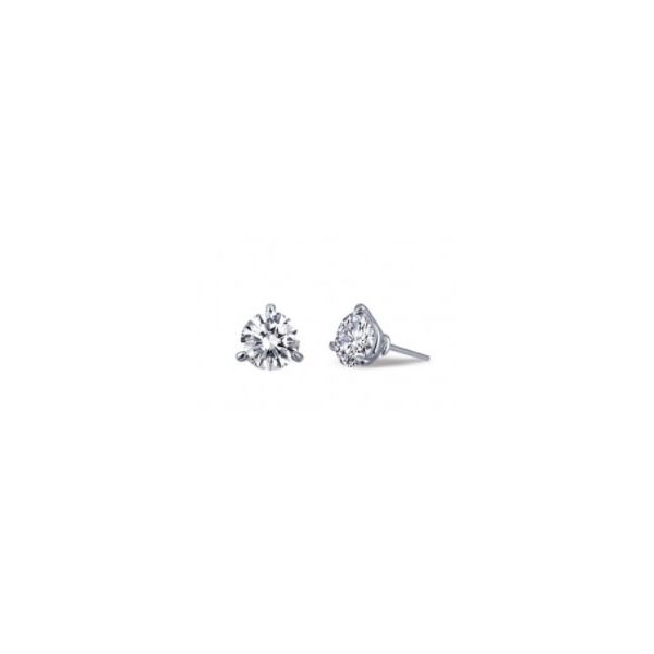 Sterling Silver Simulated Diamond Stud Earrings .50 Ct Twt Kevin's Fine Jewelry Totowa, NJ