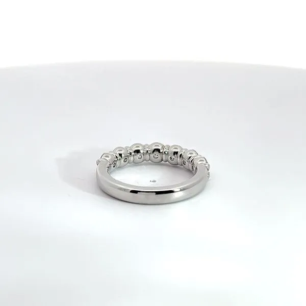14K White Gold Diamond Anniversary Band Image 3 Kirk & Company Jewelers, Inc Milford, OH