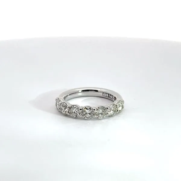 14K White Gold Diamond Anniversary Band Kirk & Company Jewelers, Inc Milford, OH