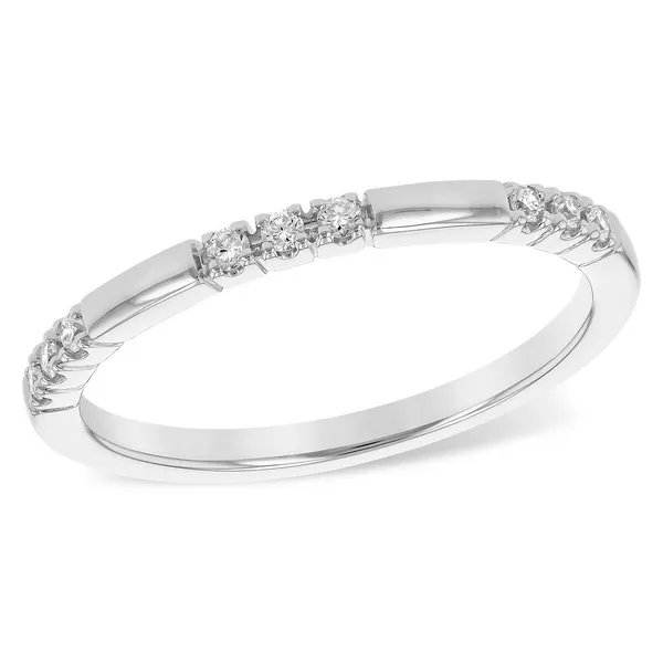 14K White Gold Diamond Wedding Band Kirk & Company Jewelers, Inc Milford, OH