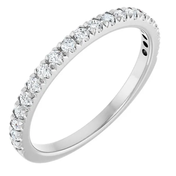 14K White Gold Diamond Anniversary Band Kirk & Company Jewelers, Inc Milford, OH