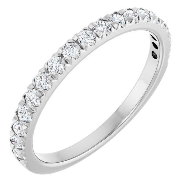 14K White Gold Diamond Anniversary Band Kirk & Company Jewelers, Inc Milford, OH