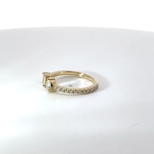 14K Yellow Gold Open Shank Ring Image 2 Kirk & Company Jewelers, Inc Milford, OH
