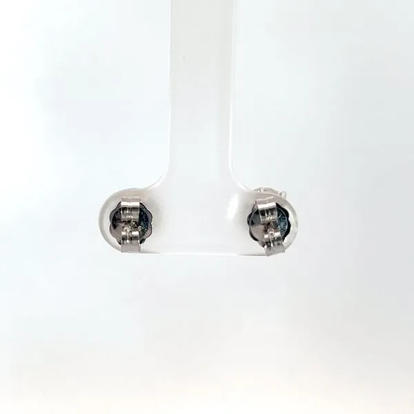 14K White Gold 2.16ctw Natural Diamond Studs Image 3 Kirk & Company Jewelers, Inc Milford, OH