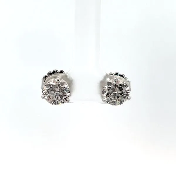 14K White Gold Diamond Studs Kirk & Company Jewelers, Inc Milford, OH