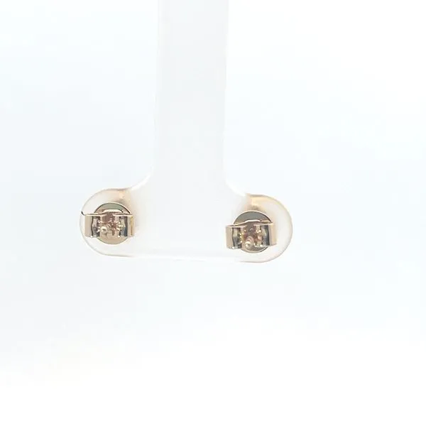 14K Yellow Gold Pear-Shaped Bezel Set Earrings Image 3 Kirk & Company Jewelers, Inc Milford, OH