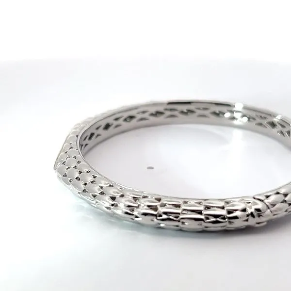 Sterling Silver and 14K Yellow Gold Diamond Cuff Image 2 Kirk & Company Jewelers, Inc Milford, OH