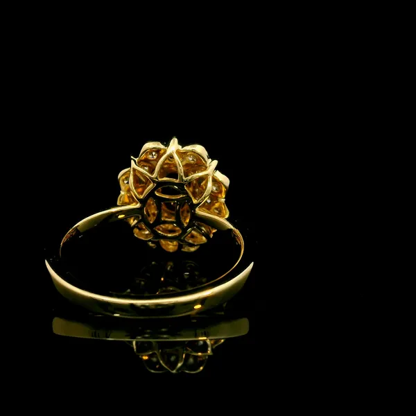 14K Yellow Gold Ruby and Diamond Ring Image 4 Kirk & Company Jewelers, Inc Milford, OH