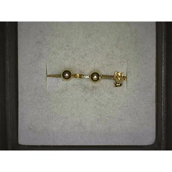 14K YG 4mm Ball Stud Earrings Kirk & Company Jewelers, Inc Milford, OH