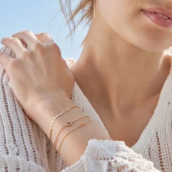 Cross Link Charm