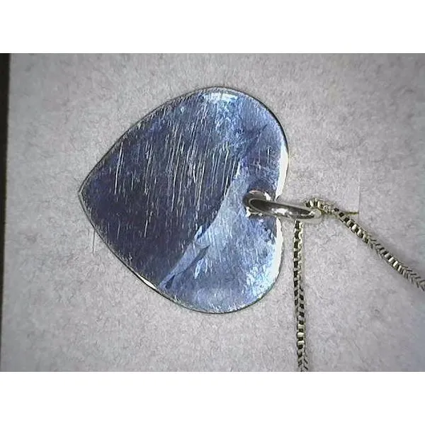 SS engraveable heart necklace Kirk & Company Jewelers, Inc Milford, OH