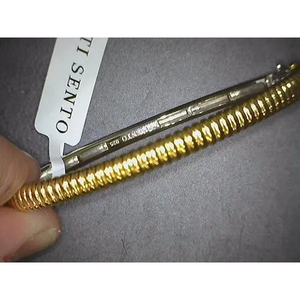 Yellow Sterling Silver Hinged Kirk & Company Jewelers, Inc Milford, OH