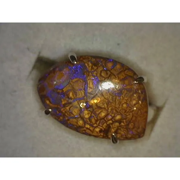 Sterling Silver Boulder Opal Ring Kirk & Company Jewelers, Inc Milford, OH