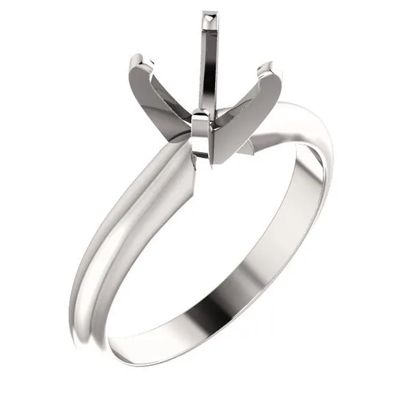 14K White Gold Solitaire Engagement Ring Koerbers Fine Jewelry Inc New Albany, IN