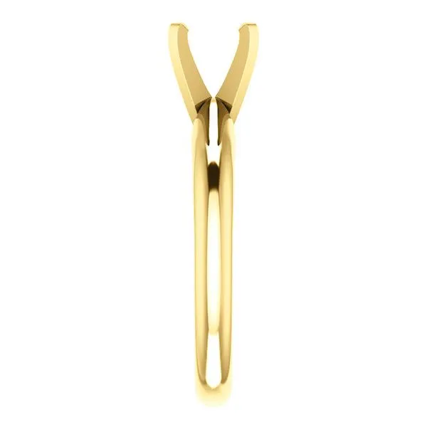 14K Yellow Gold Solitaire Engagement Ring Image 3 Koerbers Fine Jewelry Inc New Albany, IN