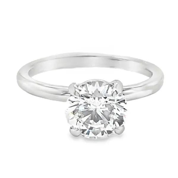 18K White Gold Solitaire Engagement Ring Koerbers Fine Jewelry Inc New Albany, IN
