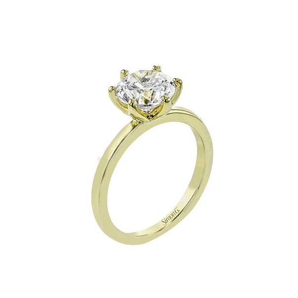 14K Yellow Gold Solitaire Engagement Ring Koerbers Fine Jewelry Inc New Albany, IN