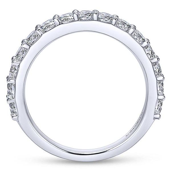 14K White Gold Diamond Anniversary Band Image 2 Koerbers Fine Jewelry Inc New Albany, IN