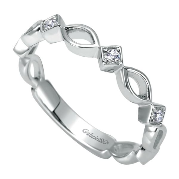 14K White Gold Diamond Stackable Anniversary Band Image 2 Koerbers Fine Jewelry Inc New Albany, IN