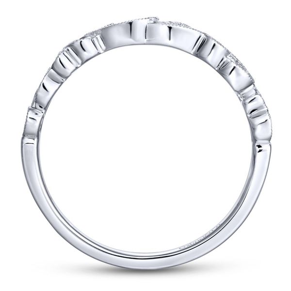 14K White Gold Fancy Anniversary band Image 3 Koerbers Fine Jewelry Inc New Albany, IN