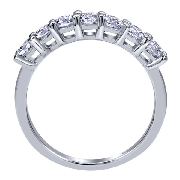 Lady's 14K White Gold 7-Stone Prong Set Band Image 3 Koerbers Fine Jewelry Inc New Albany, IN