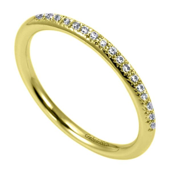 14K Yellow Gold Prong Set Diamond Wedding Image 2 Koerbers Fine Jewelry Inc New Albany, IN