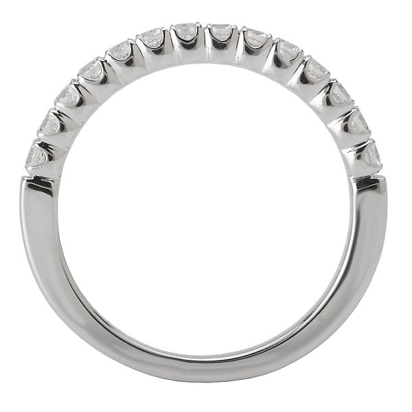 18K White Gold Round Diamond Semi-Mount Engagement Ring Image 2 Koerbers Fine Jewelry Inc New Albany, IN