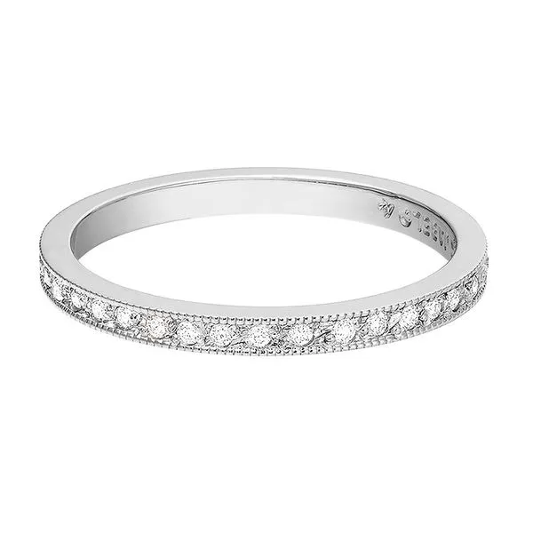 18K White Gold Diamond Wedding Band Koerbers Fine Jewelry Inc New Albany, IN