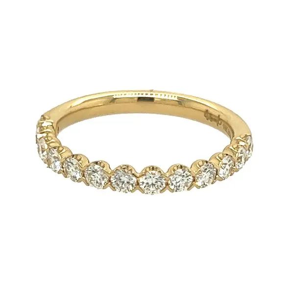 18K Yellow Gold Diamond Wedding Band Koerbers Fine Jewelry Inc New Albany, IN