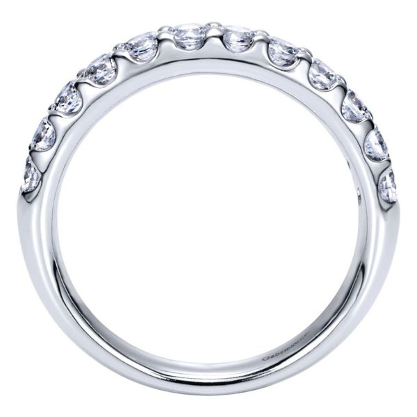 14K White Gold Round 12 Stone Diamond Anniversary Band Image 3 Koerbers Fine Jewelry Inc New Albany, IN