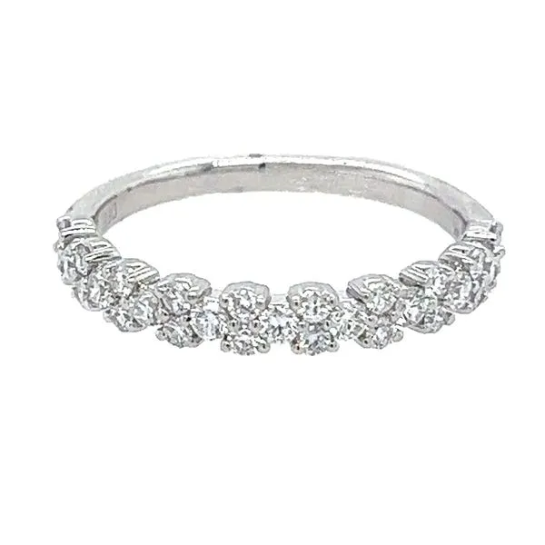 14K White Gold Diamond Wedding Band Koerbers Fine Jewelry Inc New Albany, IN