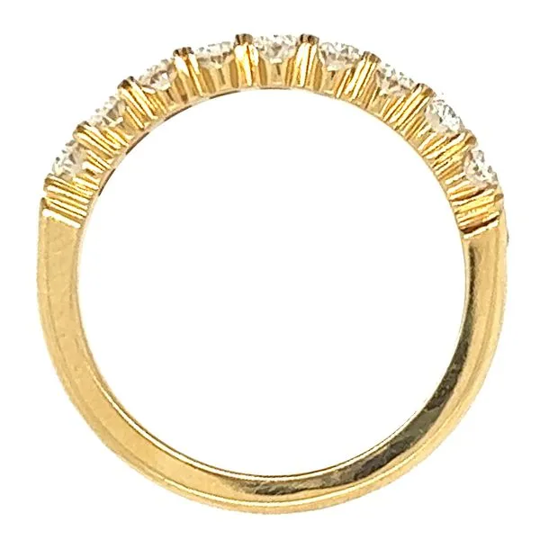 18K Yellow Gold Diamond Wedding Band Image 2 Koerbers Fine Jewelry Inc New Albany, IN