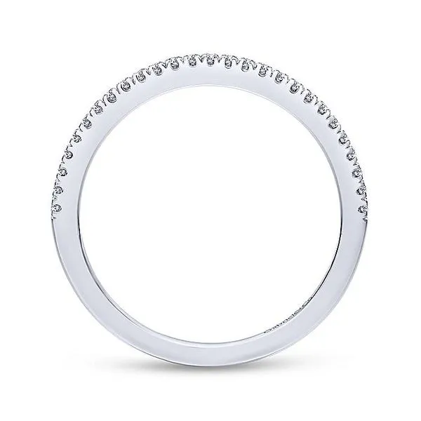 14K White Gold Diamond Wedding Band Image 3 Koerbers Fine Jewelry Inc New Albany, IN