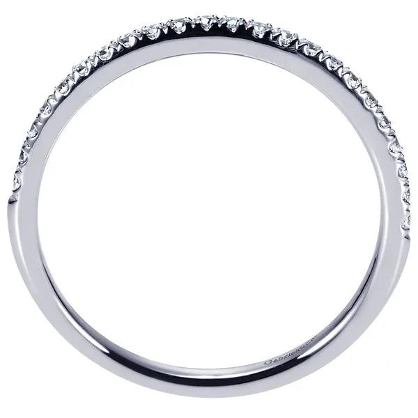 14K White Gold Diamond Wedding Band Image 2 Koerbers Fine Jewelry Inc New Albany, IN