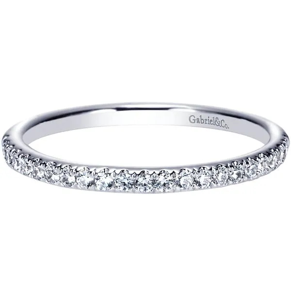 14K White Gold Diamond Wedding Band Koerbers Fine Jewelry Inc New Albany, IN