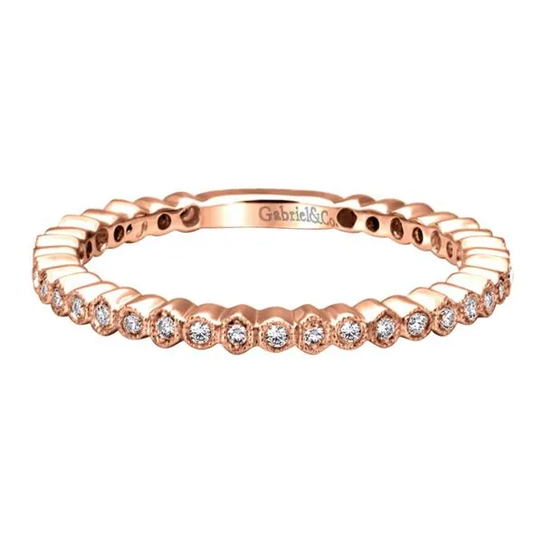 Lady's 14K Rose Gold Wedding Band Koerbers Fine Jewelry Inc New Albany, IN