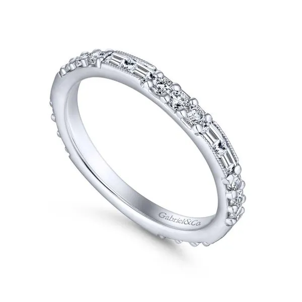 14K White Gold Diamond Fashion Band Image 2 Koerbers Fine Jewelry Inc New Albany, IN