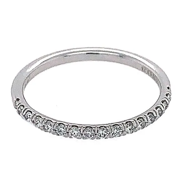 18K White Gold Diamond Wedding Band Koerbers Fine Jewelry Inc New Albany, IN