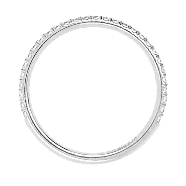 18K White Gold Diamond Wedding Band Image 2 Koerbers Fine Jewelry Inc New Albany, IN