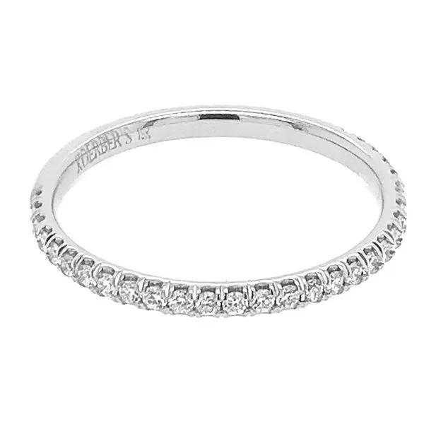 18K White Gold Diamond Wedding Band Koerbers Fine Jewelry Inc New Albany, IN