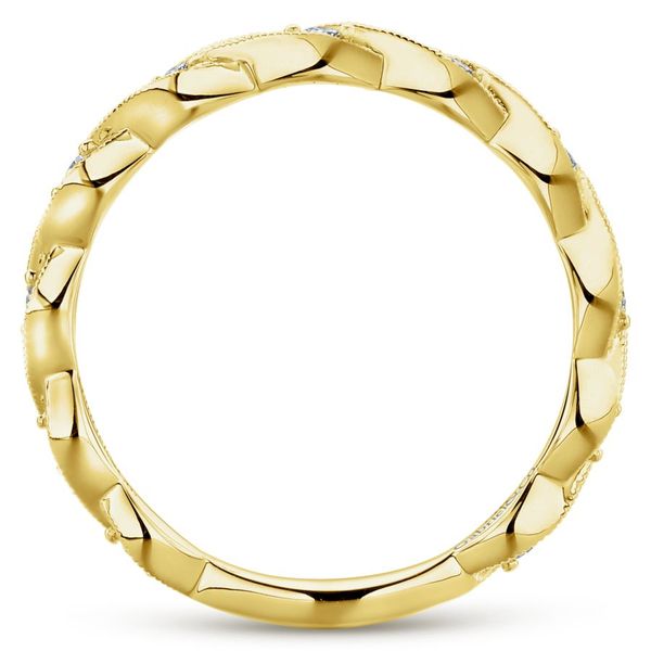 14K Yellow Gold Twisted Stackable Band Image 3 Koerbers Fine Jewelry Inc New Albany, IN