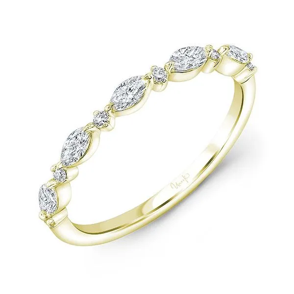 14K Yellow Gold Diamond Wedding Band Koerbers Fine Jewelry Inc New Albany, IN