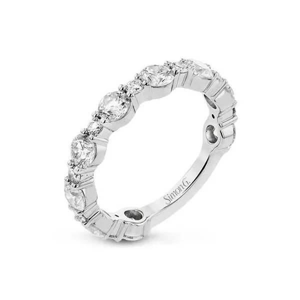 18K White Gold Diamond Wedding Band Koerbers Fine Jewelry Inc New Albany, IN
