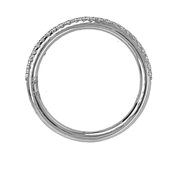 14K White Gold Half Anniversary Wedding Band Image 2 Koerbers Fine Jewelry Inc New Albany, IN
