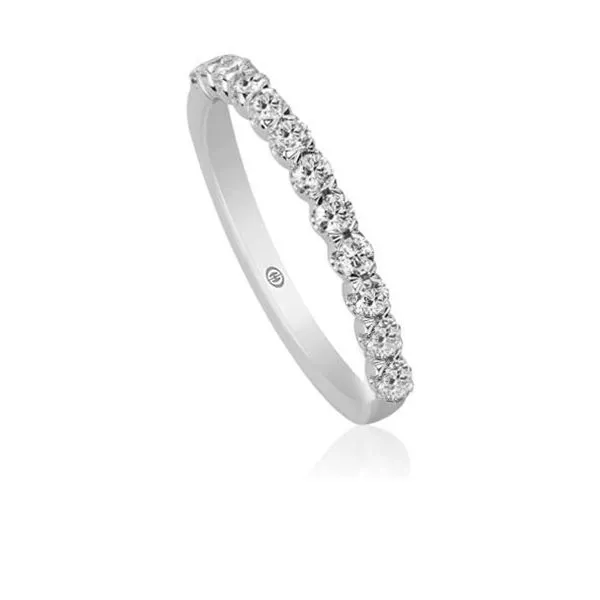 14K White Gold 10 Stone Wedding Band Koerbers Fine Jewelry Inc New Albany, IN