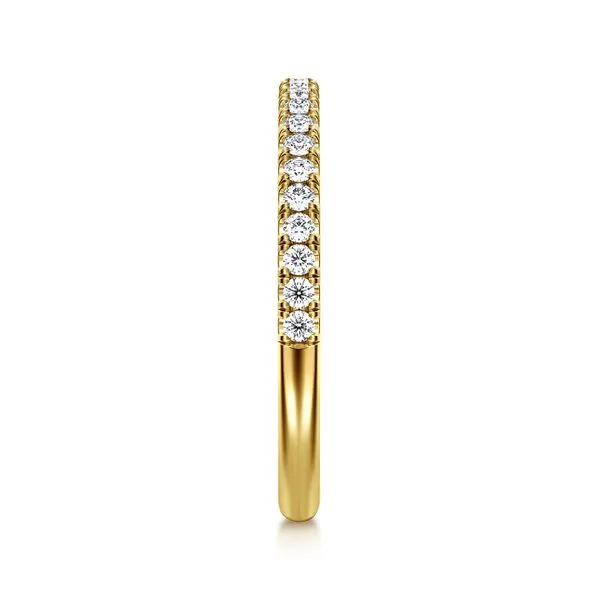 14K Yellow Gold Diamond Matching Wedding Band Image 3 Koerbers Fine Jewelry Inc New Albany, IN