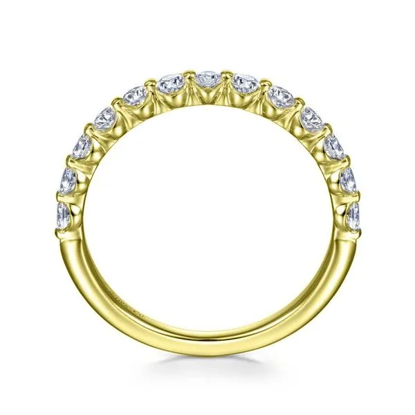 14K Yellow Gold Single Prong Diamond Ring Band Image 2 Koerbers Fine Jewelry Inc New Albany, IN