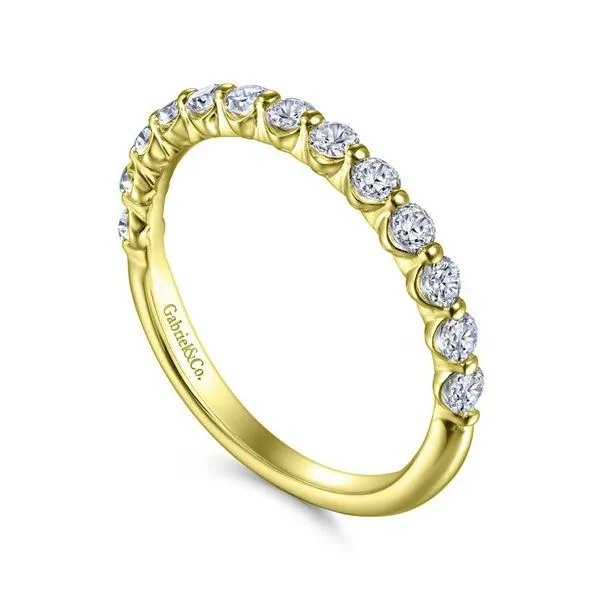 14K Yellow Gold Single Prong Diamond Ring Band Image 3 Koerbers Fine Jewelry Inc New Albany, IN
