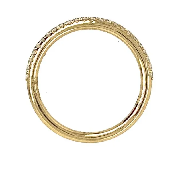 14K Yellow Gold Diamond Wedding Band Image 2 Koerbers Fine Jewelry Inc New Albany, IN