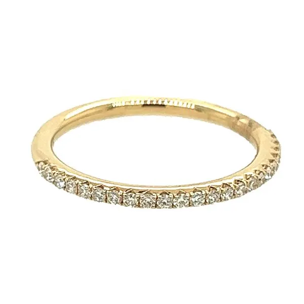14K Yellow Gold Diamond Wedding Band Koerbers Fine Jewelry Inc New Albany, IN